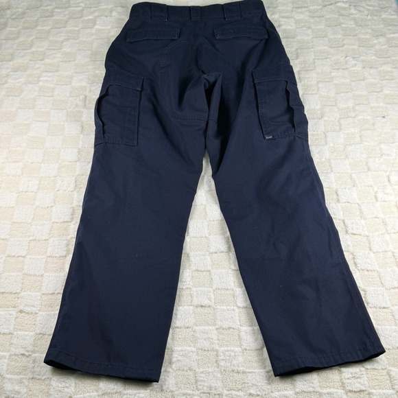 5.11 Tactical Men's Cargo Utility Pants with Ripstop Navy Blue Size M 31 1/2 -35 - Picture 3 of 12